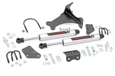 Rough Country - Rough Country 8749270 V2 Dual Steering Stabilizer