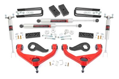 Rough Country - Rough Country 95840RED Suspension Lift Kit w/Shocks