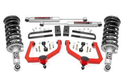 Rough Country - Rough Country 83431RED Suspension Lift Kit w/Shocks