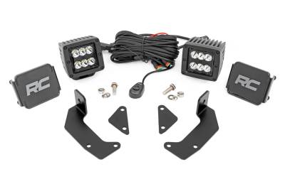 Rough Country - Rough Country 96103 LED Fog Light Kit