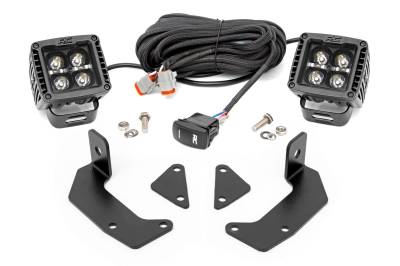 Rough Country - Rough Country 96104 LED Fog Light Kit