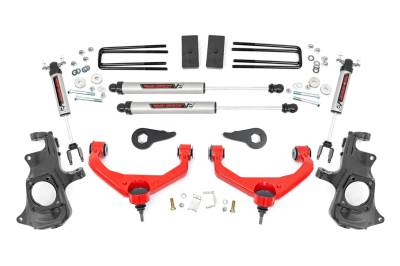 Rough Country - Rough Country 97670RED Suspension Lift Kit w/Shocks