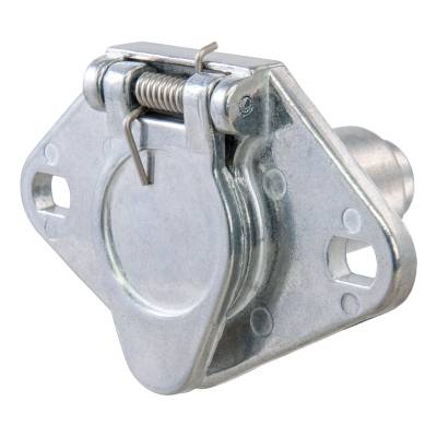 CURT - CURT 58090 6-Way Round Connector Socket