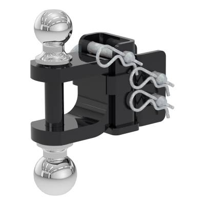 CURT - CURT 45008 Dual-Ball And Clevis Bar Mount