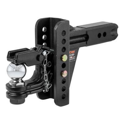 CURT - CURT 45908 Adjustable Channel Ball Mount