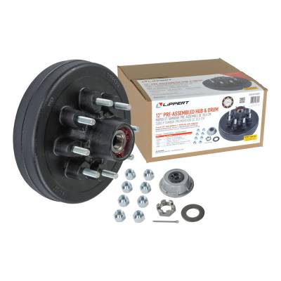 CURT - CURT 2024013261 Complete Pre-Greased Hub Assembly