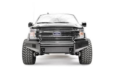 Fab Fours - Fab Fours FF18-K4561-1 Black Steel Front Bumper