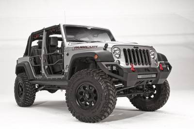 Fab Fours - Fab Fours JK07-D1851-1 Vengeance Front Bumper