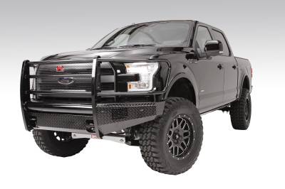 Fab Fours - Fab Fours FF09-K1960-1 Black Steel Front Ranch Bumper