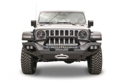 Fab Fours - Fab Fours JL18-X4652-B Matrix Front Bumper