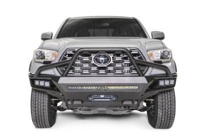 Fab Fours - Fab Fours TB16-03-1 Vengeance Winch Front Bumper