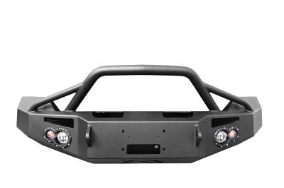 Fab Fours - Fab Fours DR13-H2952-1 Premium Winch Front Bumper