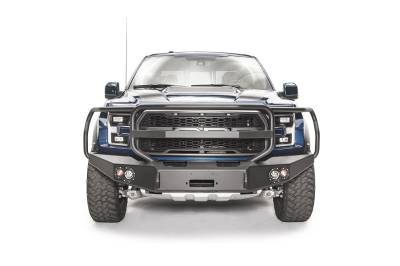 Fab Fours - Fab Fours FF17-H4350-1 Premium Winch Front Bumper