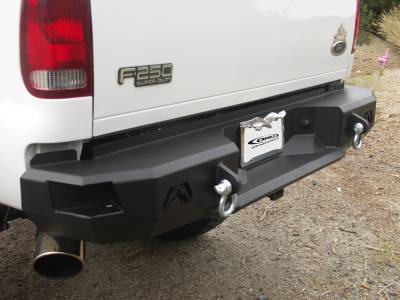 Fab Fours - Fab Fours FS08-W1350-1 Heavy Duty Rear Bumper