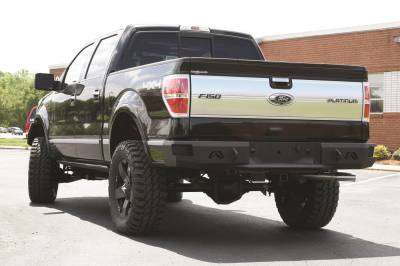 Fab Fours - Fab Fours FF09-W1750-1 Heavy Duty Rear Bumper