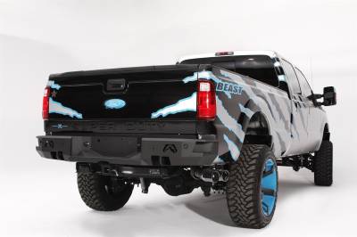 Fab Fours - Fab Fours FS08-W1351-1 Heavy Duty Rear Bumper