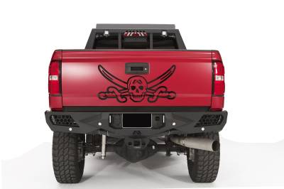 Fab Fours - Fab Fours CH15-E3051-1 Vengeance Rear Bumper