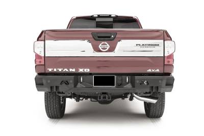 Fab Fours - Fab Fours NT16-W3751-1 Premium Rear Bumper