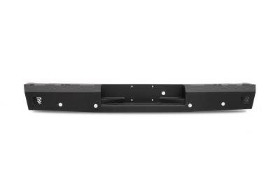 Fab Fours - Fab Fours TT07-RT1550-1 Red Steel Rear Bumper