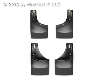 WeatherTech - WeatherTech 110002-120002 MudFlap No-Drill DigitalFit MudFlap Kit