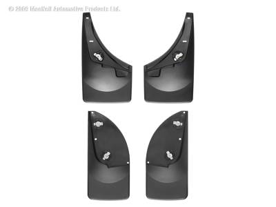 WeatherTech - WeatherTech 110009-120001 MudFlap No-Drill DigitalFit MudFlap Kit