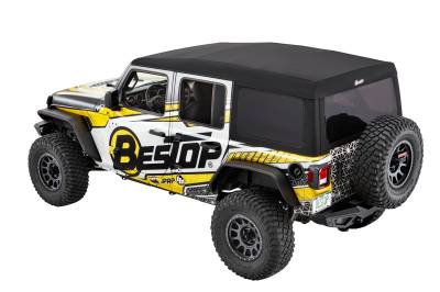 Bestop - Bestop 54725-17 Supertop Ultra Squareback Soft Top