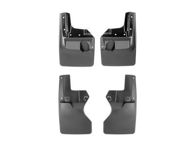 WeatherTech - WeatherTech 110097-120172 MudFlap No-Drill DigitalFit MudFlap Kit