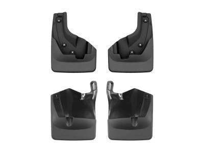 WeatherTech - WeatherTech 110167-120101 MudFlap No-Drill DigitalFit MudFlap Kit