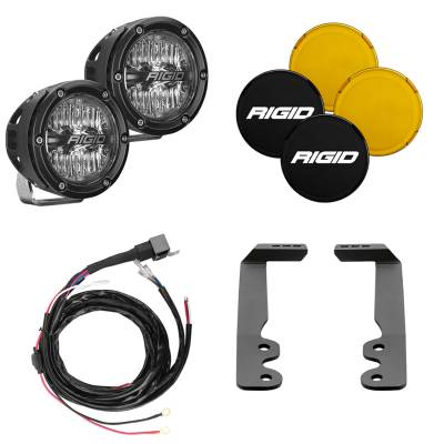 Rigid Industries - Rigid Industries 46807 A-Pillar 360-Series Light Mount Kit