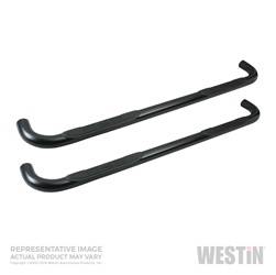 Westin 25-3095 Signature 3 in. Round Step Bar Cab Length