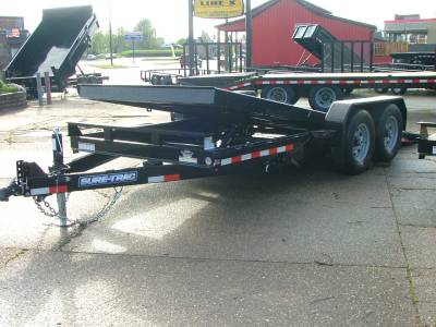 Sure-Trac Trailers - 2025 Sure-Trac 7x18 Tilt Bed Equipment Trailer 14K - Image 2