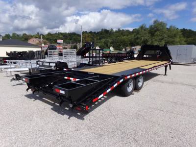 Sure-Trac Trailers - 2025 Sure-Trac 8.5x20+5 Gooseneck Heavy Duty Low Profile Beavertail Deckover 15K - Image 2