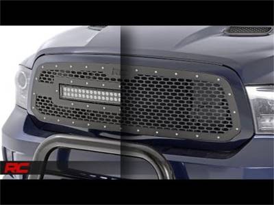 Rough Country - Rough Country 70197 Laser-Cut Mesh Replacement Grille - Image 5