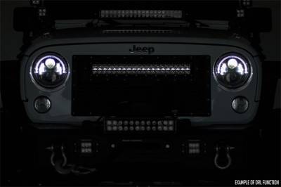 Rough Country - Rough Country 70193BDA Mesh Grille w/LED - Image 5