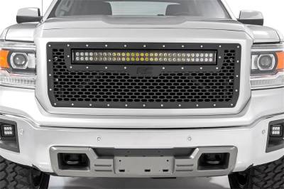 Rough Country - Rough Country 70190 Laser-Cut Mesh Replacement Grille - Image 2