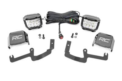 Rough Country - Rough Country 70845 LED Lower Windshield Ditch Kit - Image 1