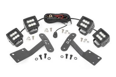 Rough Country - Rough Country 70836 LED Lower Windshield Ditch Kit - Image 1