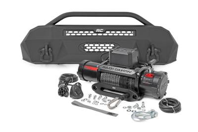 Rough Country - Rough Country 10715 Front Winch Bumper - Image 1