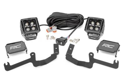Rough Country 70843 LED Lower Windshield Ditch Kit
