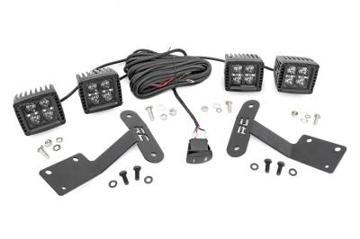 Rough Country - Rough Country 70838 LED Lower Windshield Ditch Kit - Image 1