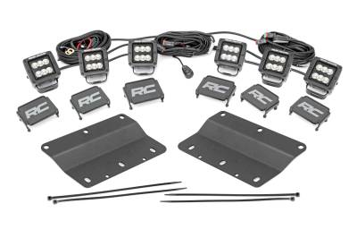 Rough Country - Rough Country 51086 LED Fog Light Kit - Image 1
