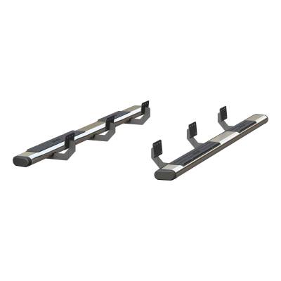 ARIES - ARIES 4444047 The Standard 6 in. Oval Nerf Bar w/Mounting Brackets - Image 2