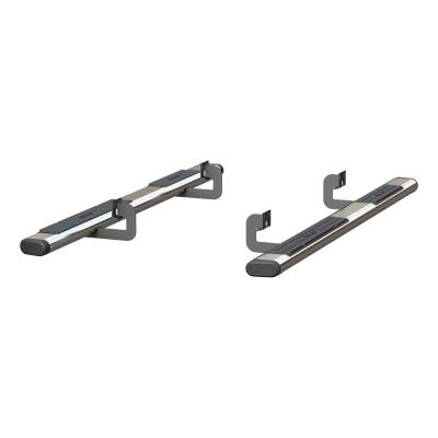 ARIES - ARIES 4444019 The Standard 6 in. Oval Nerf Bar w/Mounting Brackets - Image 2