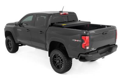 Rough Country - Rough Country 47120500A Hard Tri-Fold Tonneau Bed Cover - Image 4
