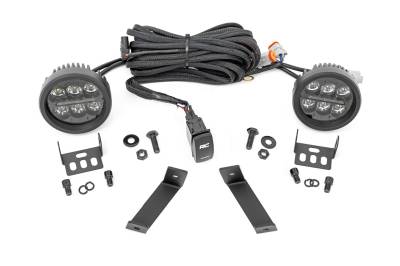Rough Country - Rough Country 70083 LED Lower Windshield Ditch Kit - Image 1