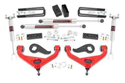 Rough Country - Rough Country 95640RED Suspension Lift Kit w/Shocks - Image 1