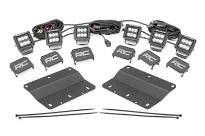 Rough Country - Rough Country 51140 LED Fog Light Kit - Image 1