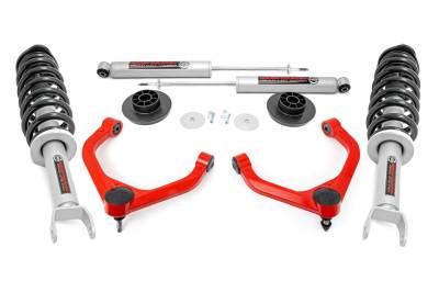 Rough Country - Rough Country 31431RED Suspension Lift Kit w/Shocks - Image 1