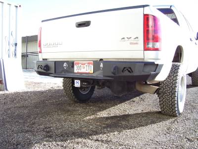 Fab Fours - Fab Fours DR03-W1050-1 Heavy Duty Rear Bumper - Image 3