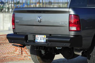 Fab Fours - Fab Fours DR94-U1650-1 Elite Rear Bumper - Image 2